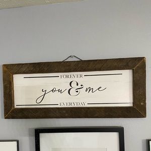 Hanging Wall Sign